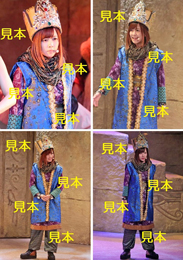 清水佐紀『ファラオの墓～蛇王・スネフェル～(2018)』生写真4枚