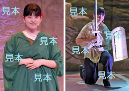 小野田暖優『ファラオの墓～蛇王・スネフェル～(2018)』生写真9枚