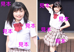 西田汐里『眼鏡の男の子/DNA/Go waist発売記念』生写真16枚