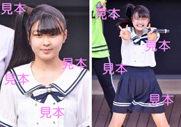岡村美波『眼鏡の男の子/DNA/Go waist発売記念』生写真14枚