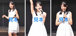 松永里愛『ひとりで生きられそう/25歳永遠説 発売記念』生写真3枚